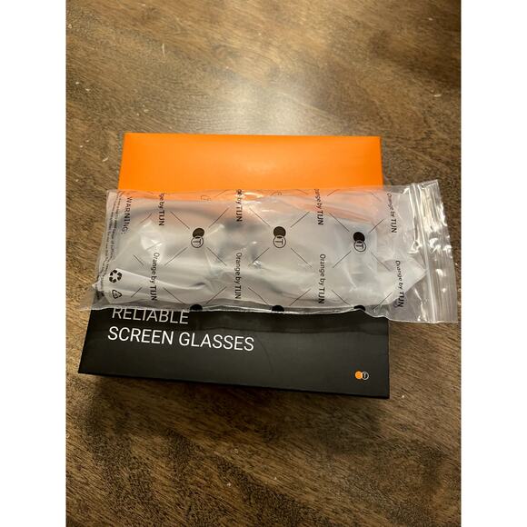 TIJN Orange‎ Screen Glasses NIB, tortoise shell design - Picture 3 of 5